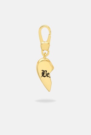 Juicy Couture Broken Heart 'be' Charm Zlatne | JC-SN652394