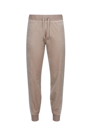 Juicy Couture Classic Velour Cuffed Jogger Bež | JC-SN652010