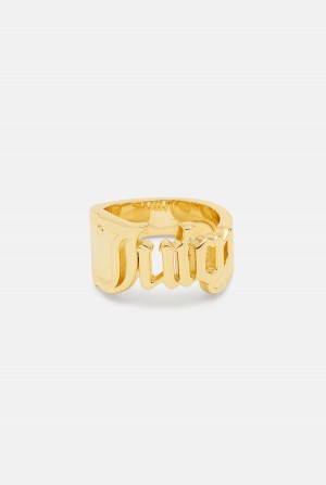 Juicy Couture Juicy Ring Zlatne | JC-SN652363