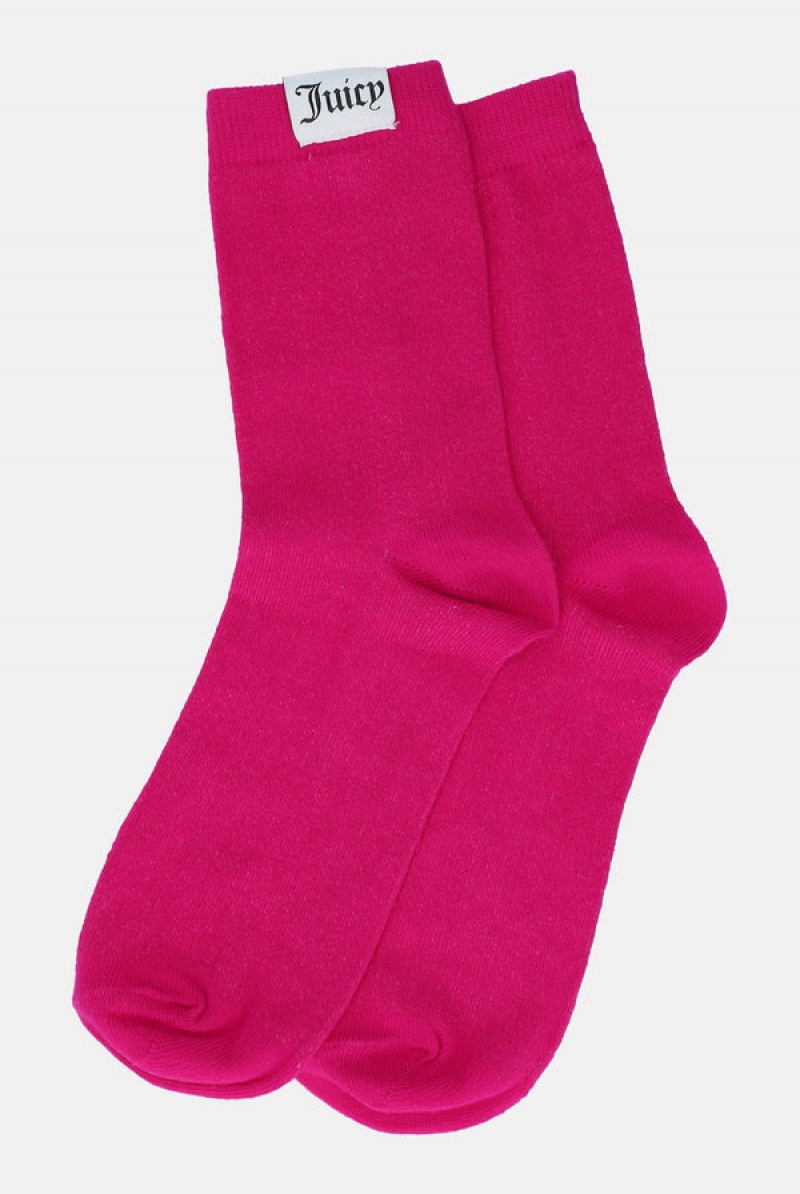 Juicy Couture 3 Pack Flag Label Sock Visebojne | JC-SN652323