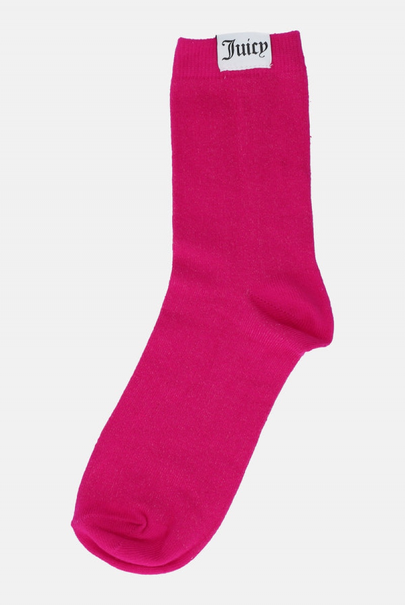 Juicy Couture 3 Pack Flag Label Sock Visebojne | JC-SN652323