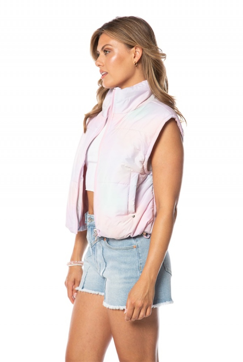 Juicy Couture Boxy Mock Neck Vest Visebojne | JC-SN651669