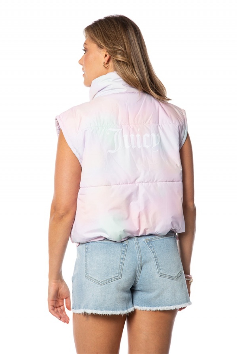 Juicy Couture Boxy Mock Neck Vest Visebojne | JC-SN651669