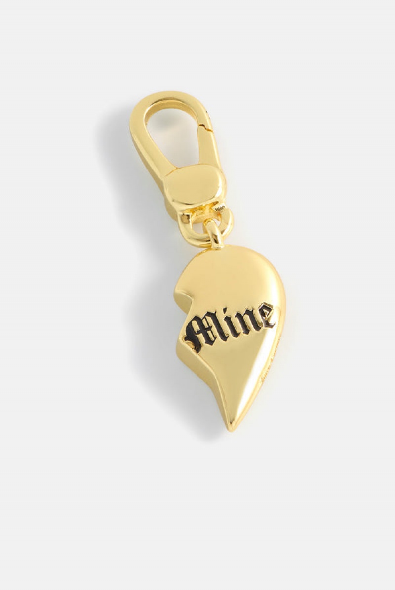 Juicy Couture Broken Heart 'mine' Charm Zlatne | JC-SN652395