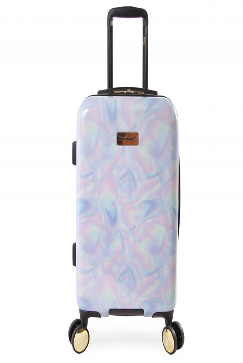 Juicy Couture Carry-on Hardside Spinner Luggage Visebojne | JC-SN651920