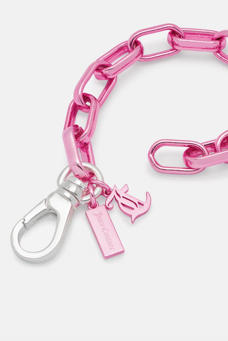 Juicy Couture Chain JC Bracelet Roze | JC-SN652358