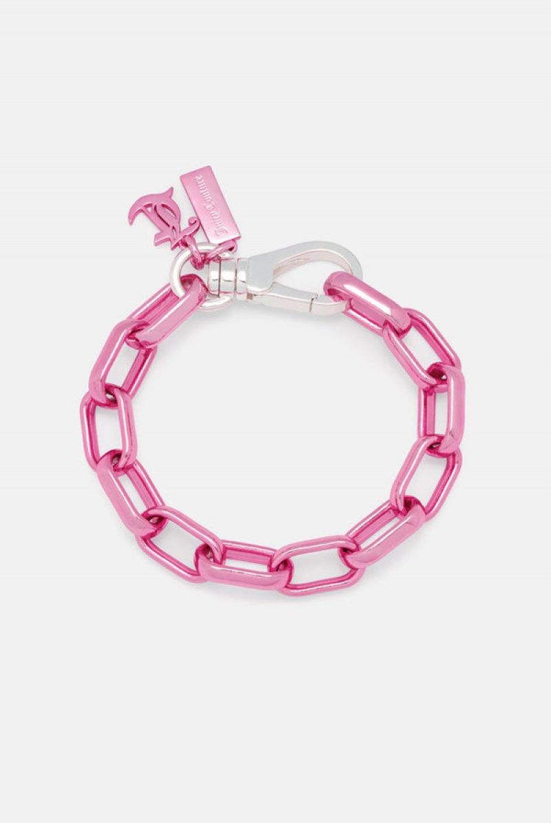 Juicy Couture Chain JC Bracelet Roze | JC-SN652358