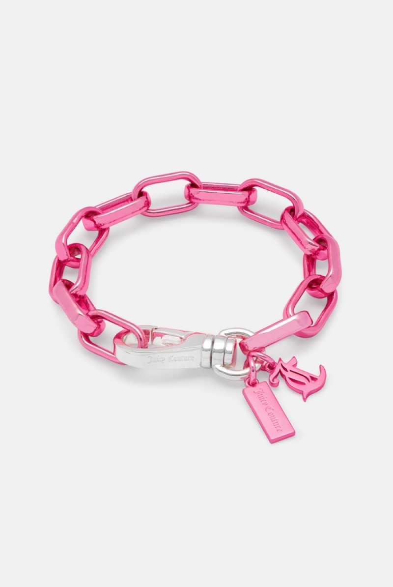 Juicy Couture Chain JC Bracelet Roze | JC-SN652358