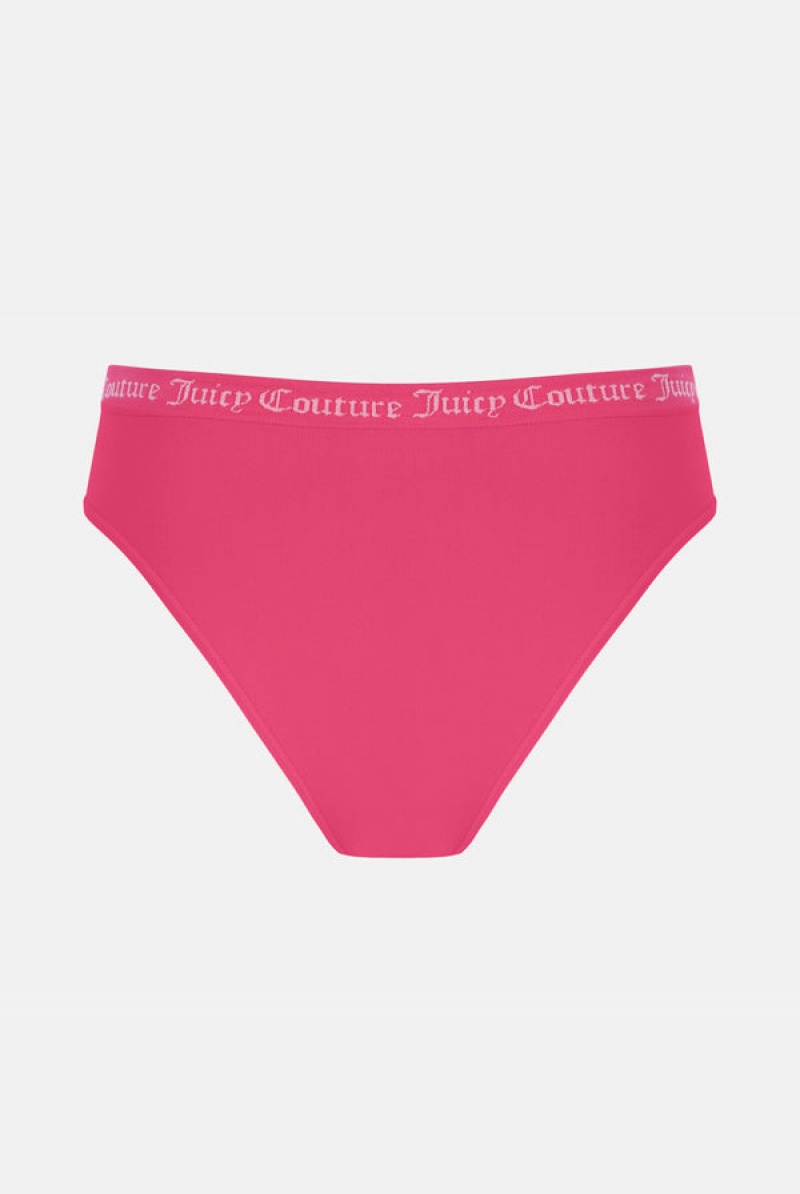 Juicy Couture Flat Knit Seamless Mid-rise Brief Pack X3 Visebojne | JC-SN652232