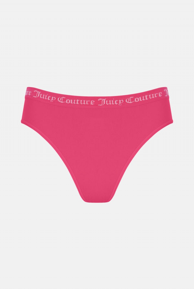 Juicy Couture Flat Knit Seamless Mid-rise Brief Pack X3 Visebojne | JC-SN652232