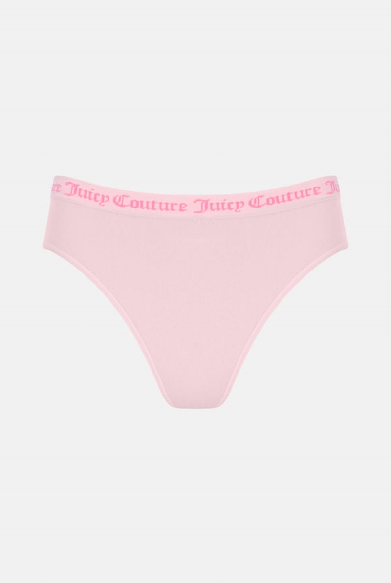 Juicy Couture Flat Knit Seamless Mid-rise Brief Pack X3 Visebojne | JC-SN652232