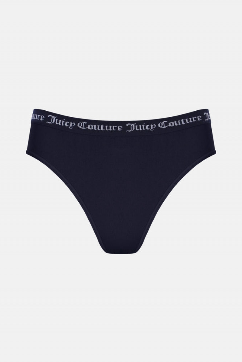 Juicy Couture Flat Knit Seamless Mid-rise Brief Pack X3 Visebojne | JC-SN652233