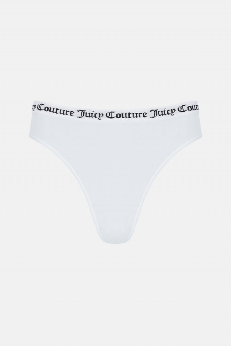 Juicy Couture Flat Knit Seamless Thong Pack X3 Visebojne | JC-SN652234