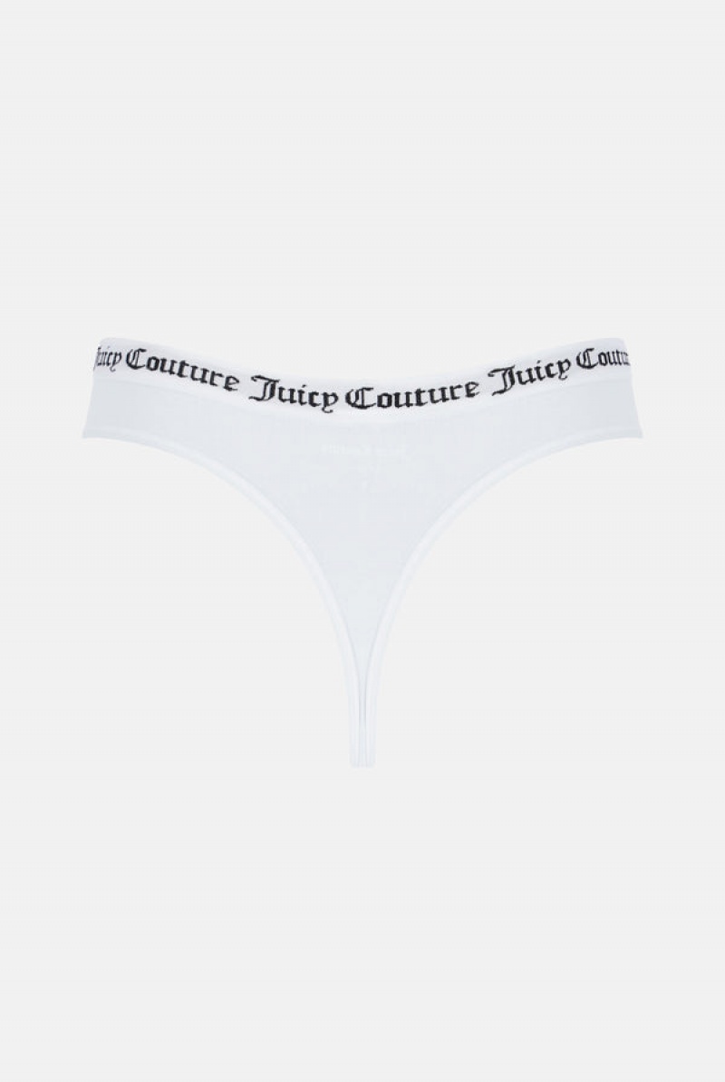 Juicy Couture Flat Knit Seamless Thong Pack X3 Visebojne | JC-SN652234