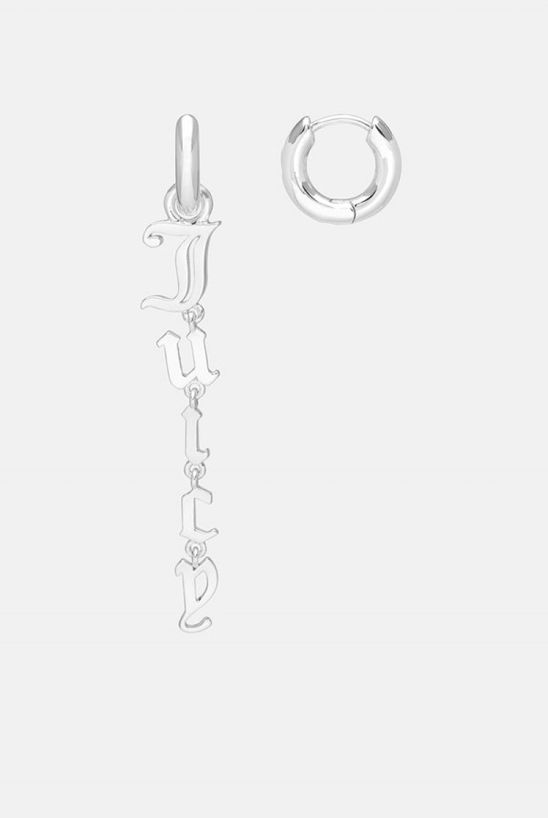 Juicy Couture Juicy Drop Earrings Srebrne | JC-SN652353