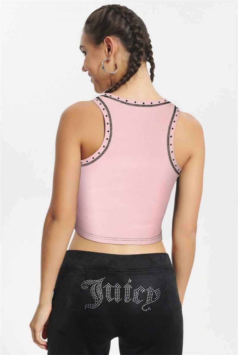 Juicy Couture Juicy Sweetheart Tank Roze | JC-SN651631