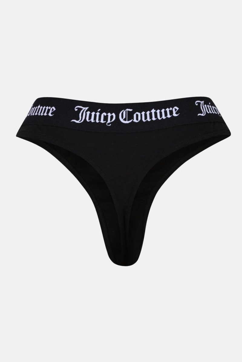 Juicy Couture Pack Cotton Thong Roze | JC-SN652229