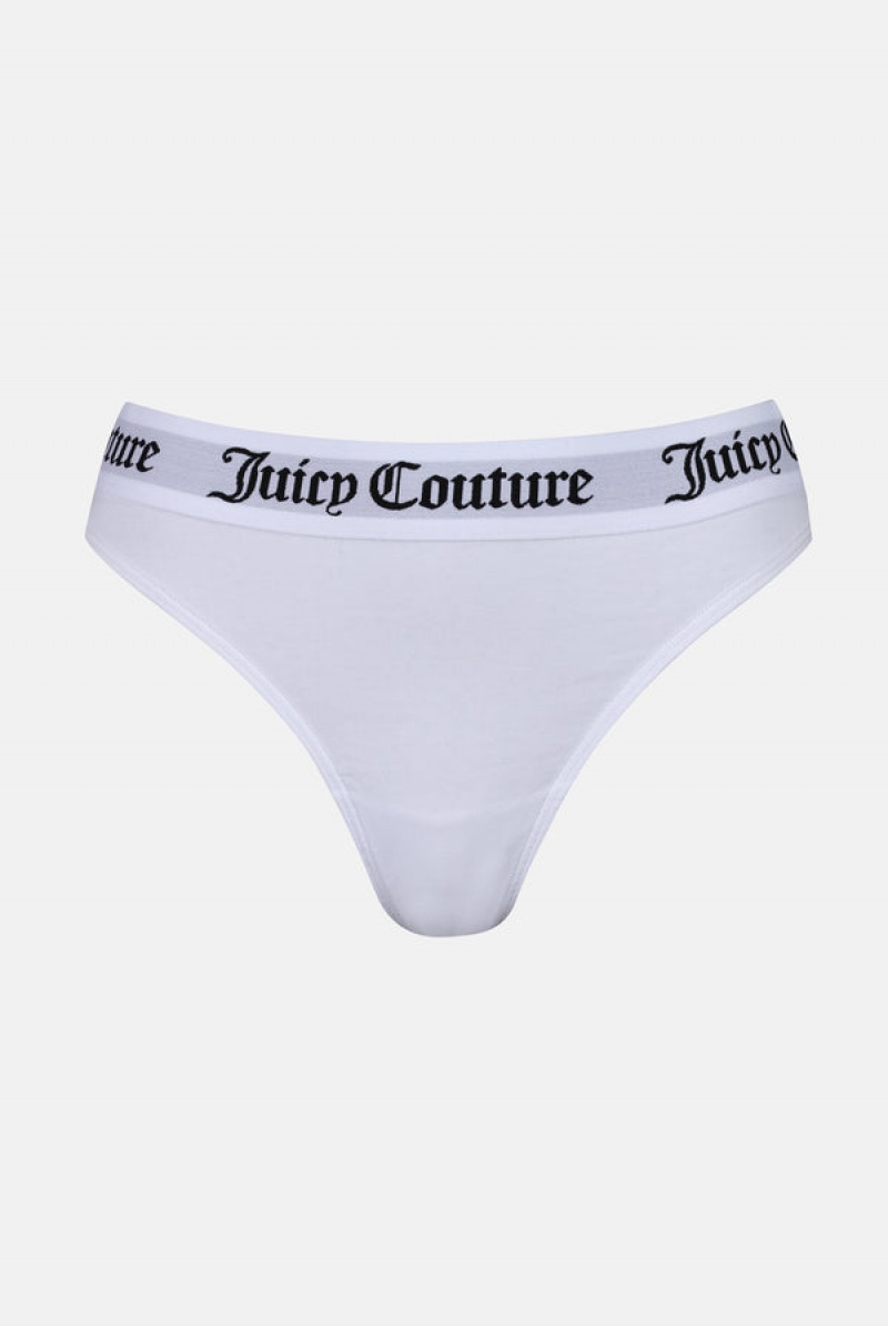 Juicy Couture Pack Cotton Thong Roze | JC-SN652229