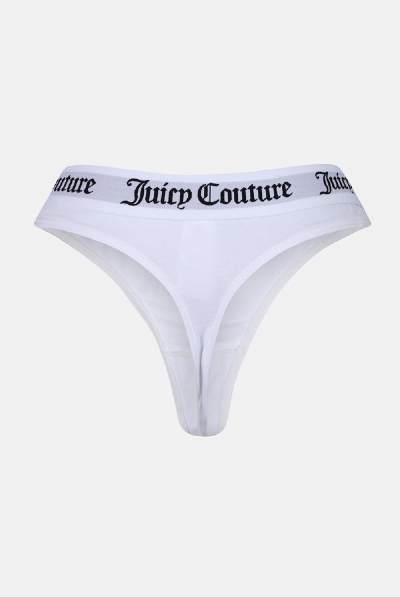 Juicy Couture Pack Cotton Thong Roze | JC-SN652229