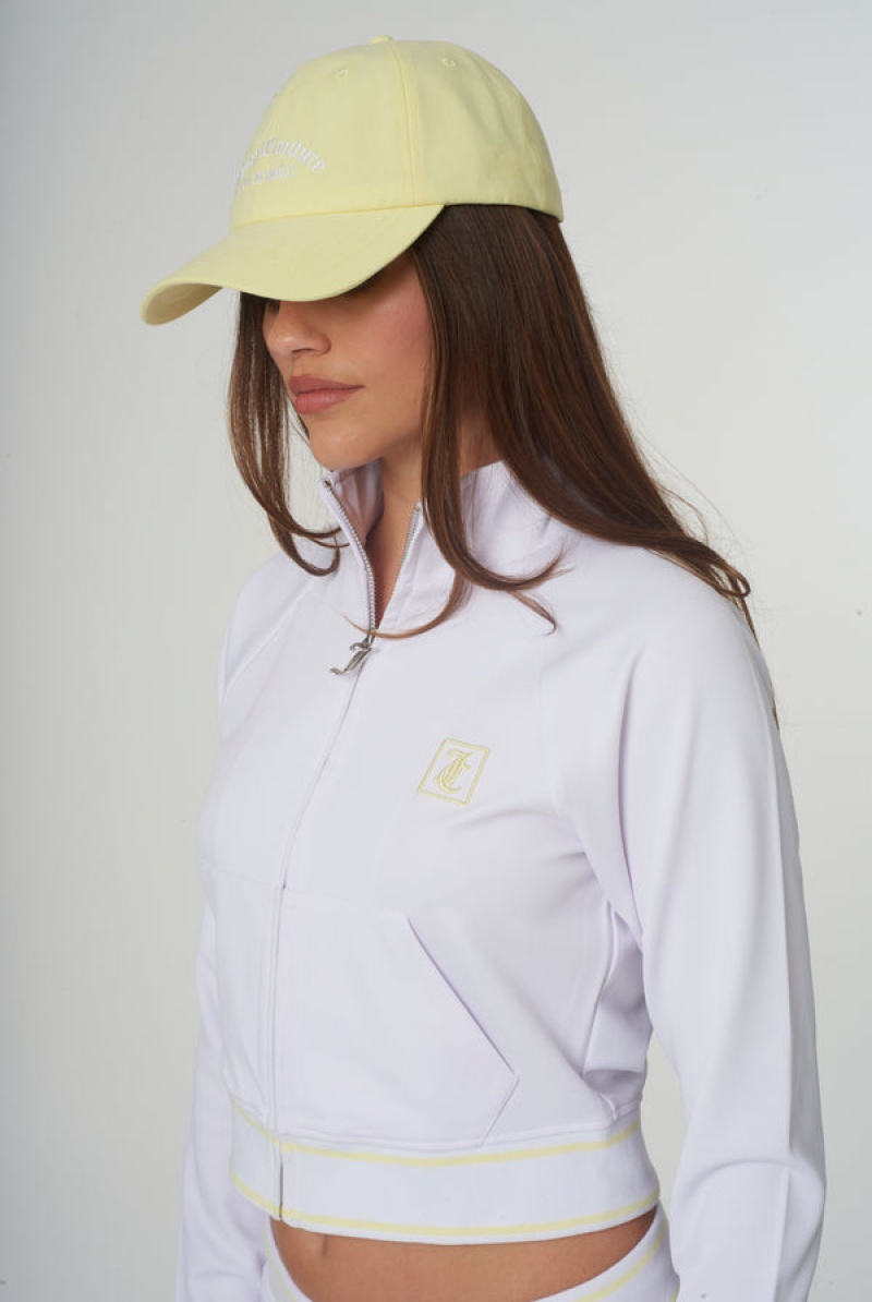 Juicy Couture Recycled Cotton Baseball Cap Žute | JC-SN652338