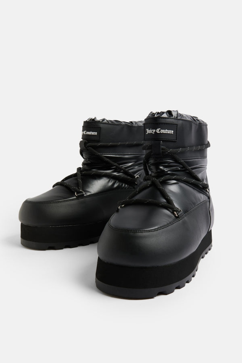 Juicy Couture Short Najlon Snow Boot Crne | JC-SN652196