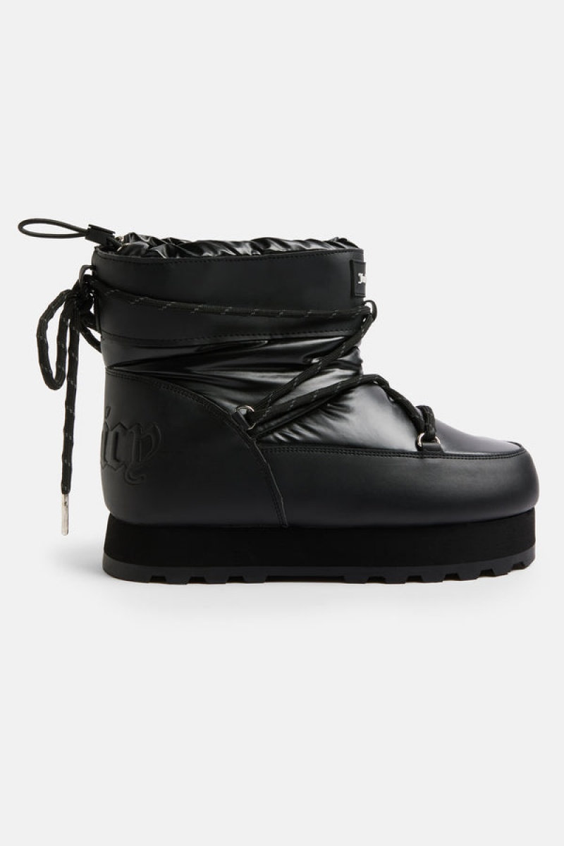 Juicy Couture Short Najlon Snow Boot Crne | JC-SN652196